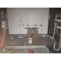 Установка для испытания электрических и оптических кабелей в условиях воздействия пламени.