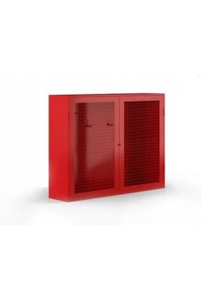 Щит пожарный закрытый металлический с сеткой (без комплекта) 1200х700х300
